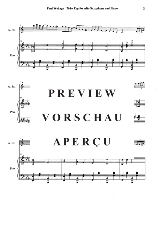 Product gallery: Page 4 of 21 Tibo Rag , , (alto saxophone + piano)