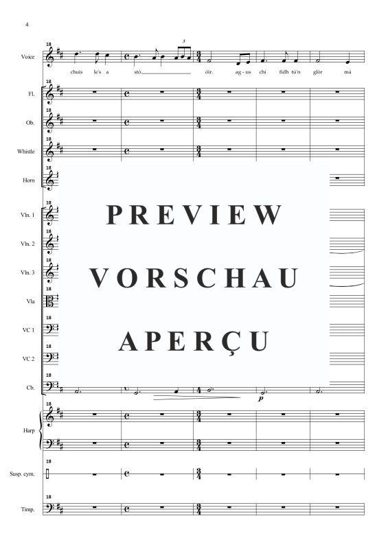 Product gallery: Page 7 of 11 Fill fill a run ó, , Solo Voice and Orchestra