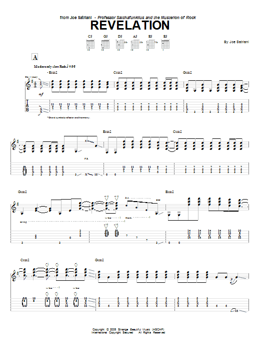 Produktgalerie: Seite 1 von 1 Revelation, Joe Satriani, Gitarre