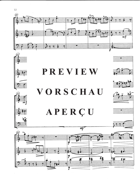 Product gallery: Page 14 of 21 Divertimento , , (trumpet, horn and trombone)