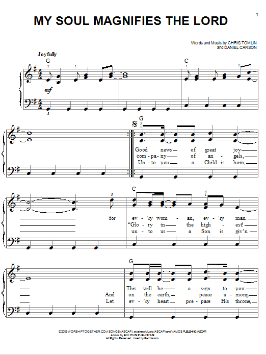 Produktbild zu: My Soul Magnifies The Lord