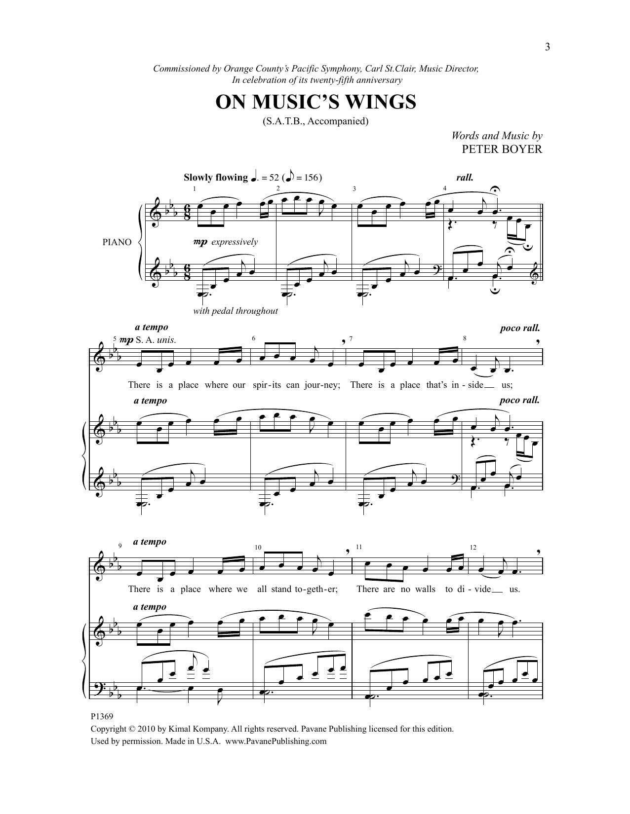 Product picture to: On Music's Wings