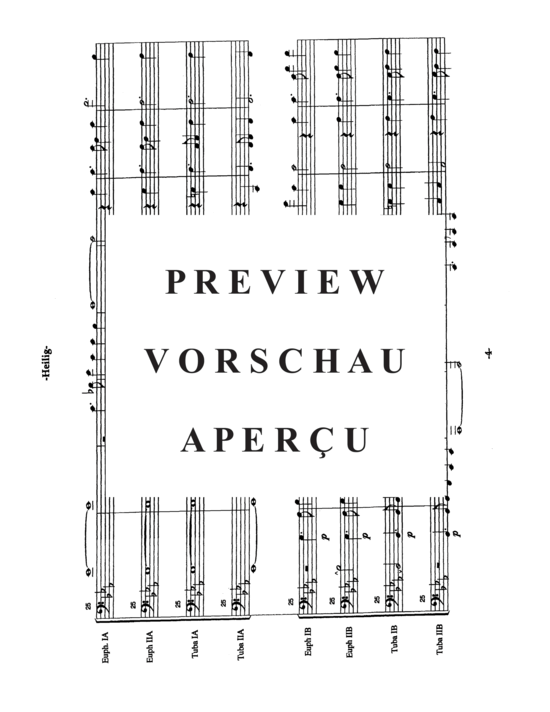 Produktgalerie: Seite 8 von 21 Heilig , , (Tuba Ensemble EEEETTTT)