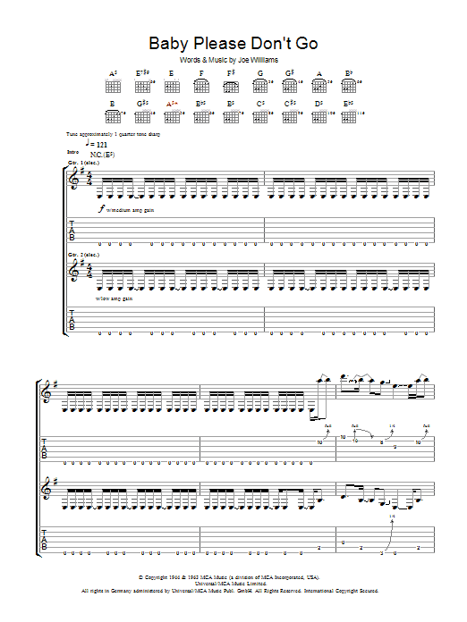 Product gallery: Page 1 of 1 Baby, Please Don't Go, AC/DC