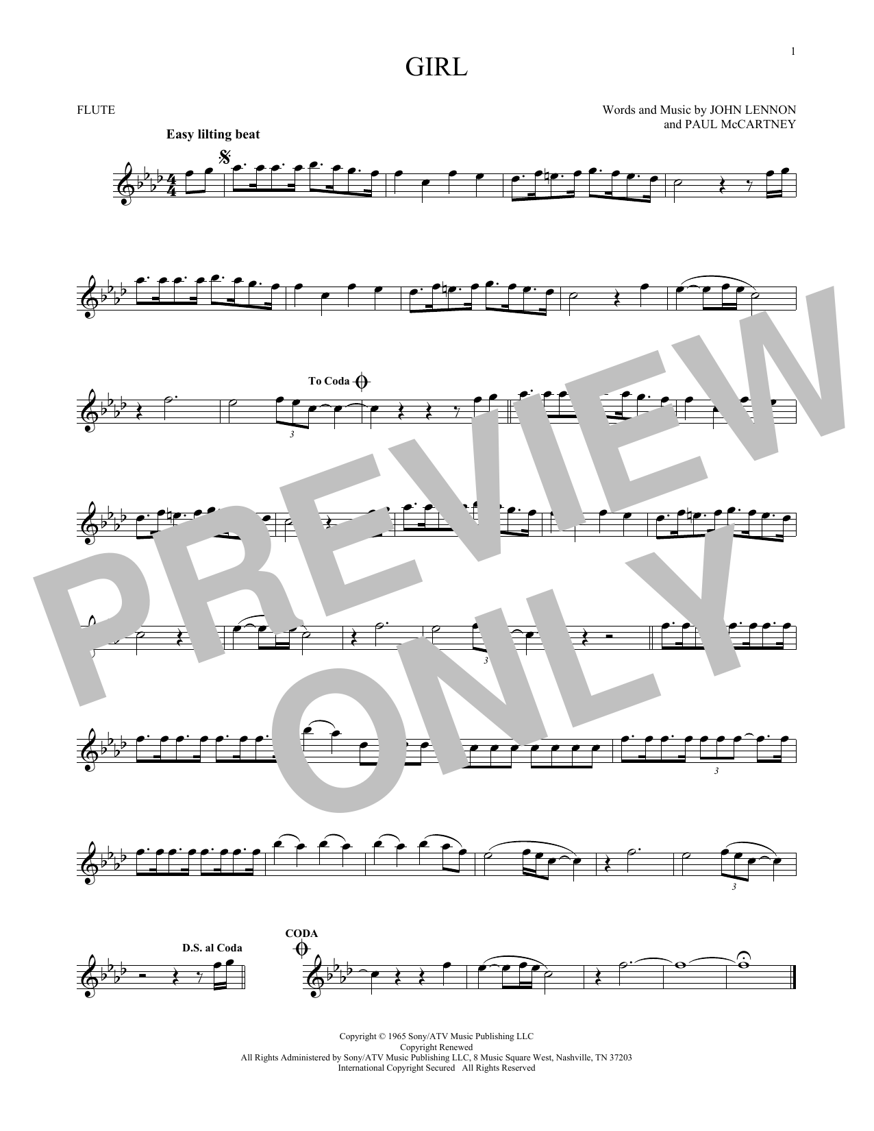 Product gallery: Page 1 of 1 Girl, The Beatles