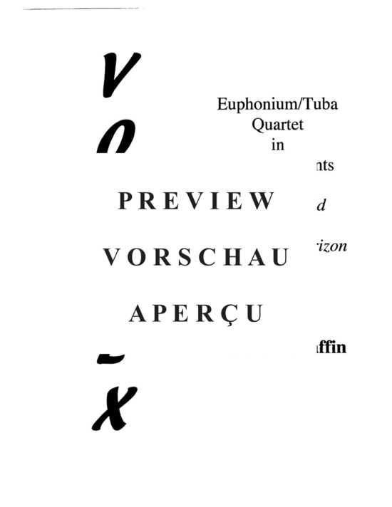 Product gallery: Page 3 of 21 Vortex , , (Tuba Quartett EETT)