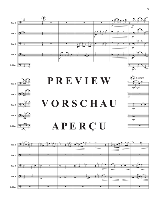 Product gallery: Page 6 of 21 The Amazing Adventures of "The Escapist" , , (Trombone ensemble)