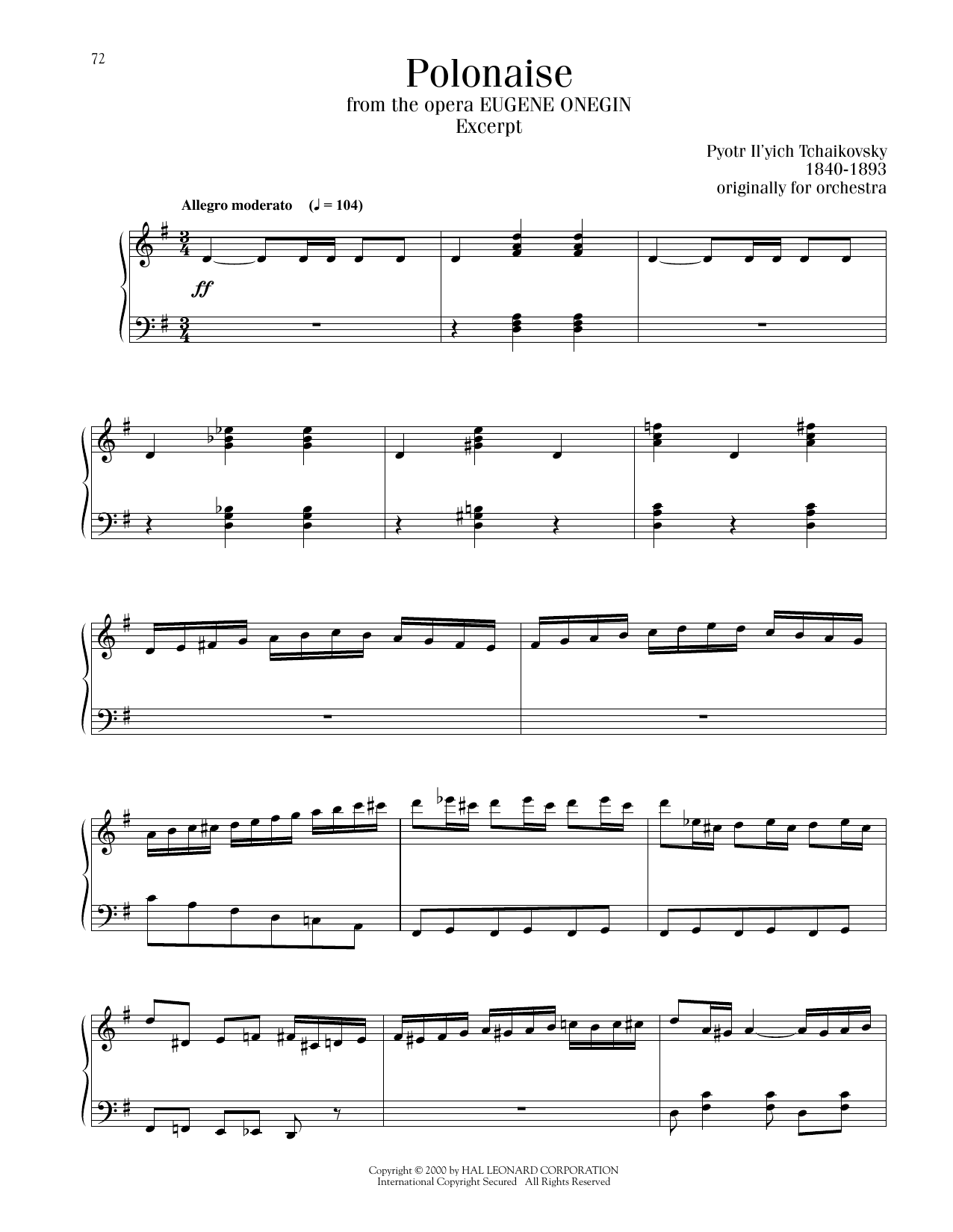 Produktbild zu: Polonaise