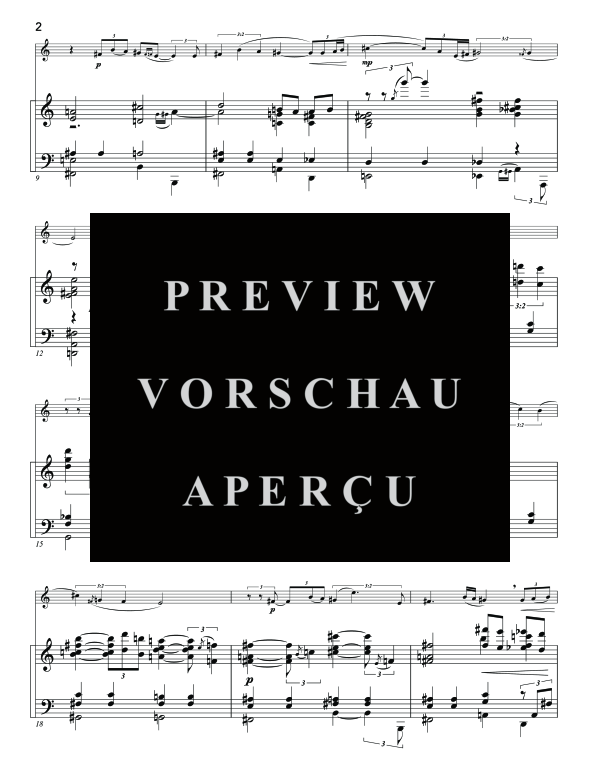 Product gallery: Page 6 of 11 Sultry & Eccentric, , (clarinet in Bb and piano)