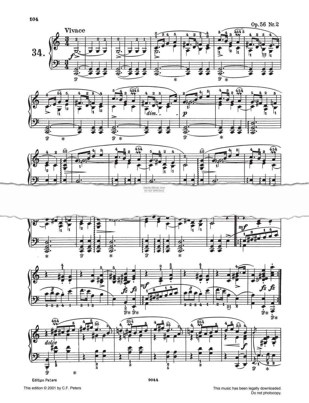 Produktbild zu: Mazurkas Op. 56 No. 2