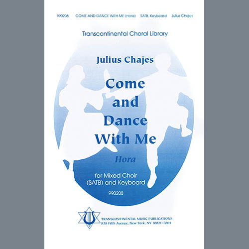 cover: Come And Dance With Me (Hora), Julius Chajes