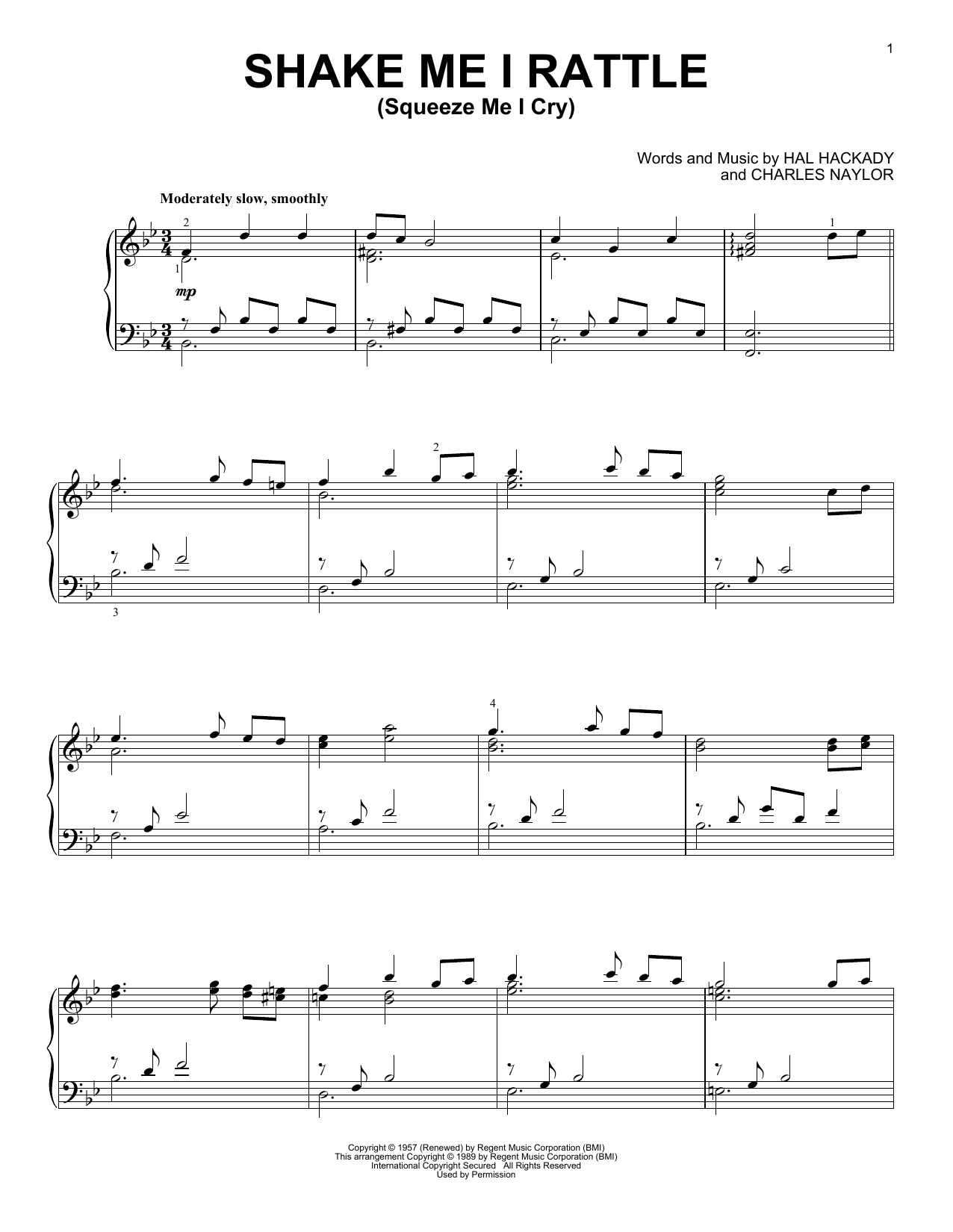Produktbild zu: Shake Me I Rattle (Squeeze Me I Cry)
