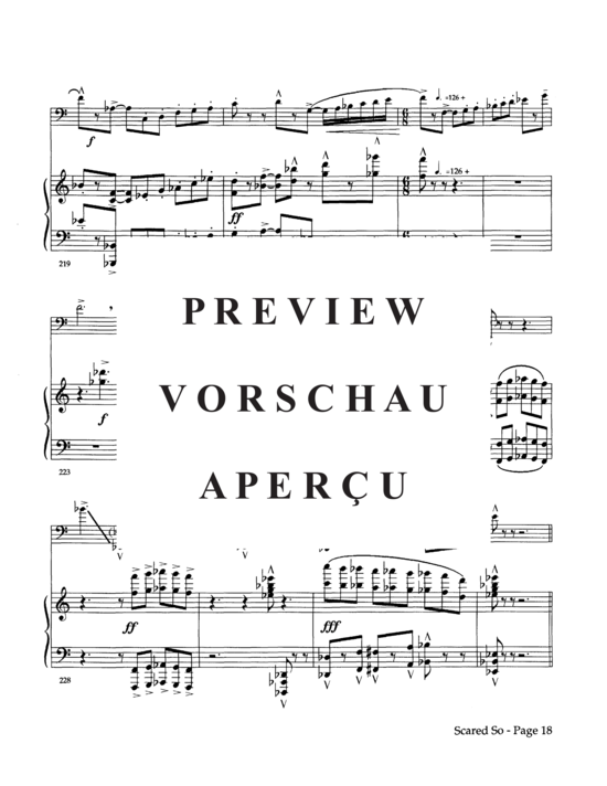 Product gallery: Page 20 of 21 Concert Piece (Scared So) , ,  (euphonium + piano)