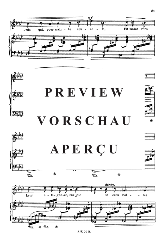 Product gallery: Page 4 of 6 Mandoline Op.58 No.1, , High Voice and Piano