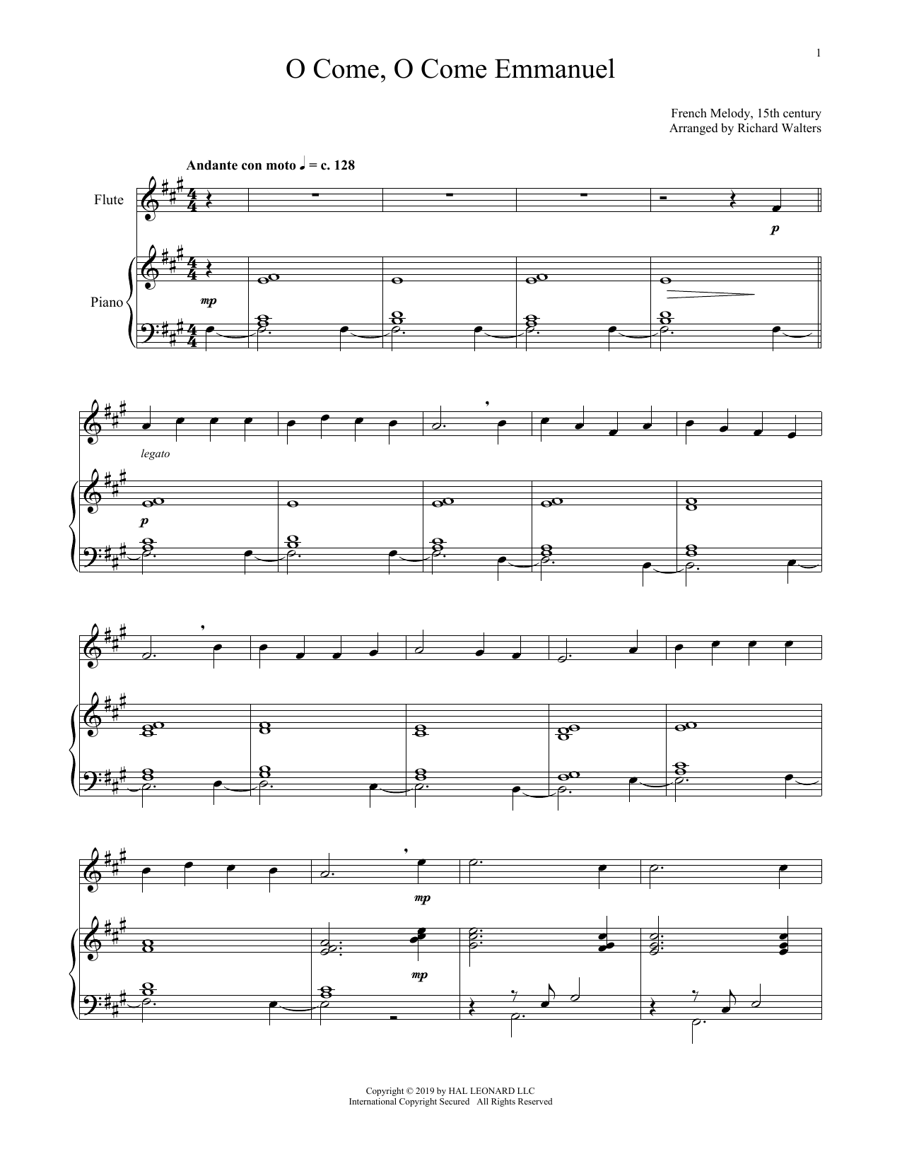 Produktbild zu: O Come, O Come, Emmanuel