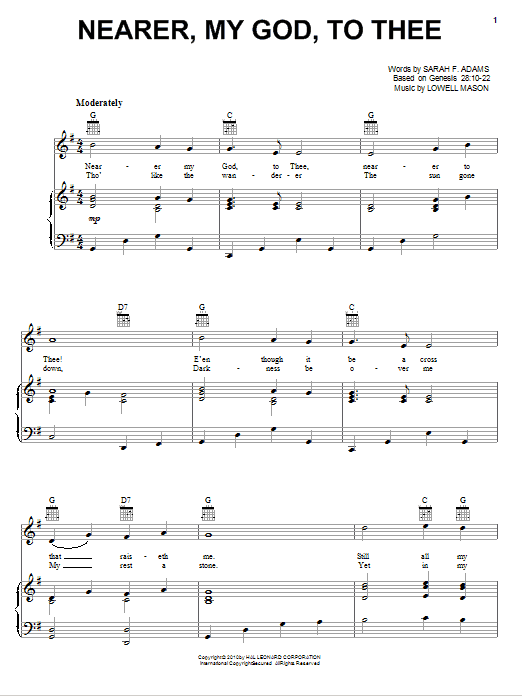 Produktbild zu: Nearer, My God, To Thee
