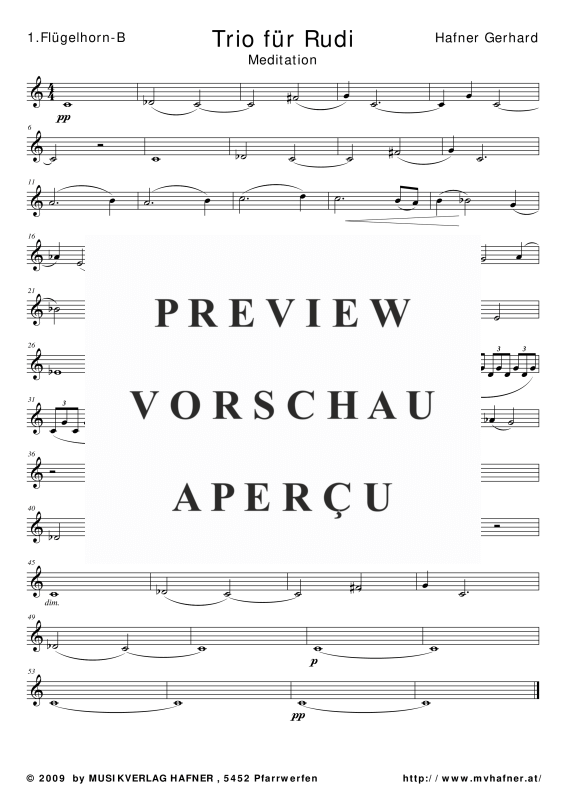 Produktgalerie: Seite 7 von 9 Trio für Rudi, , (Trio für 3 Flügelhörner)