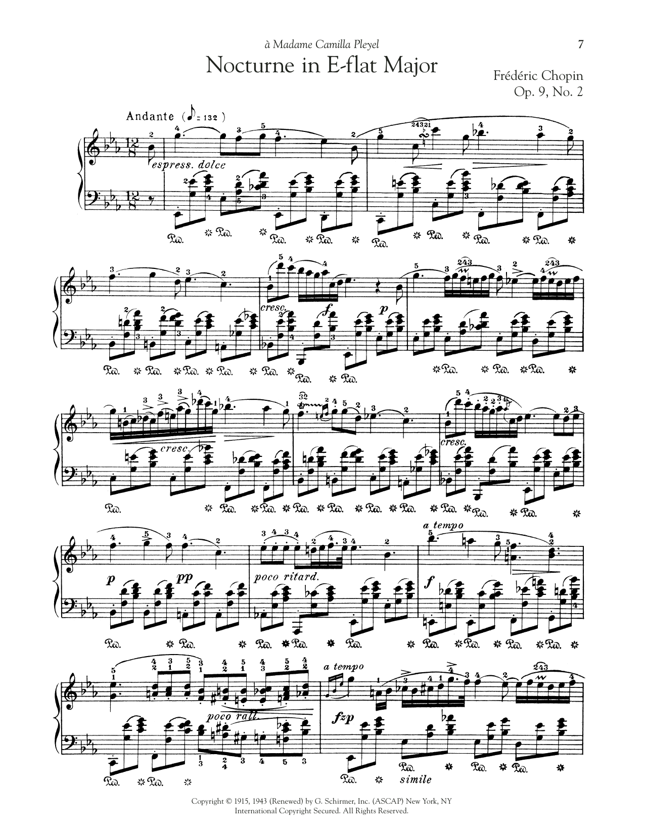 Product picture to: Nocturne, Op. 9, No. 2