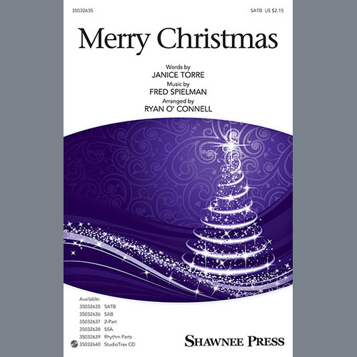 Produktbild zu: Merry Christmas (arr. Ryan O'Connell)
