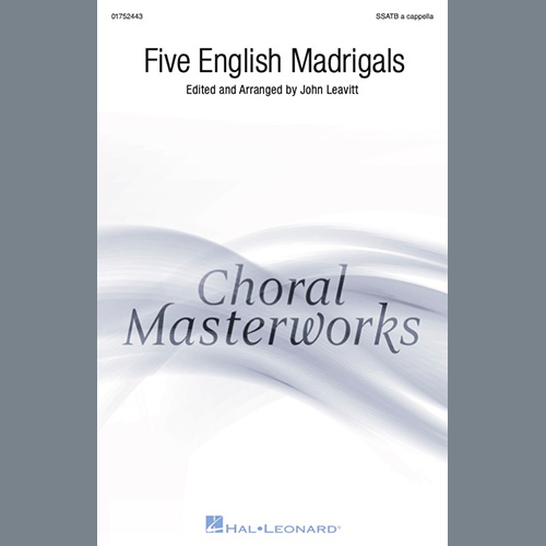 Produktbild zu: Five English Madrigals