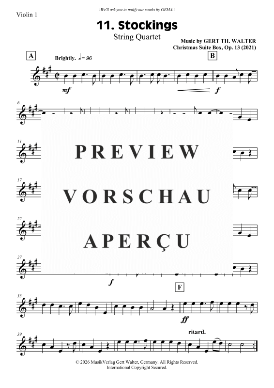 gallery: Stockings, , Streicher Quartett