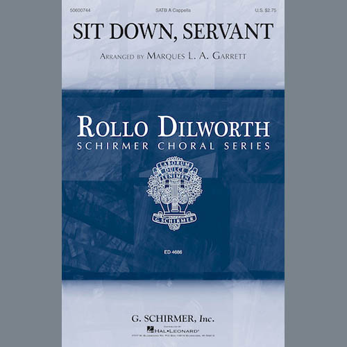 cover: Sit Down, Servant, Marques L.A. Garrett