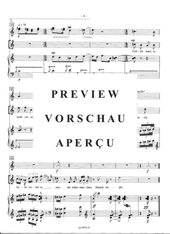 Product gallery: Page 6 of 13 Drei Lieder , , (soprano, percussion + piano)