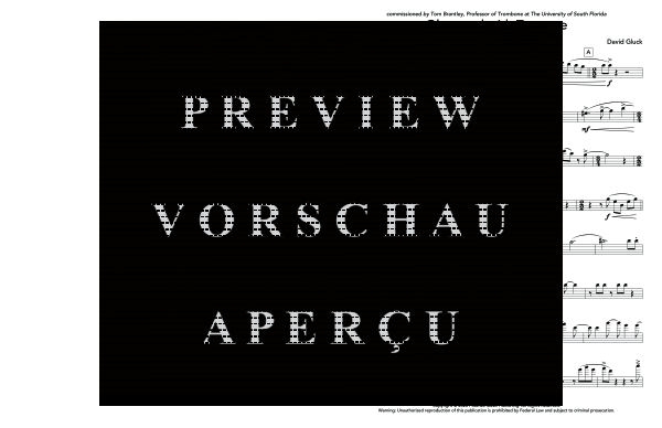 Product gallery: Page 11 of 11 Obsessed with Treasure, , (Trombone quartet)