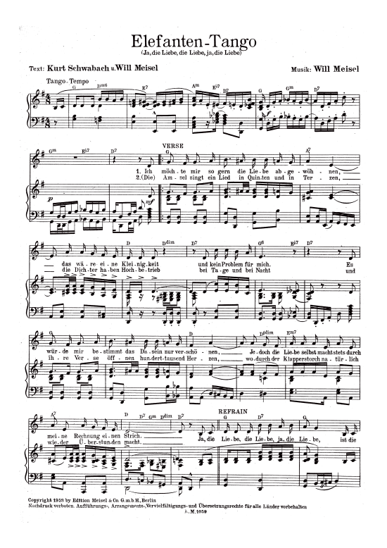 Produktbild zu: Elefanten-Tango