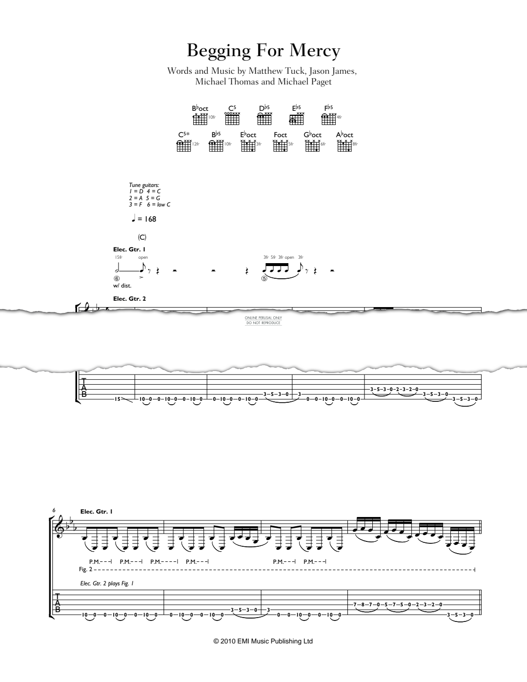 Produktgalerie: Seite 1 von 1 Begging For Mercy, Bullet For My Valentine, Gesang, Gitarre