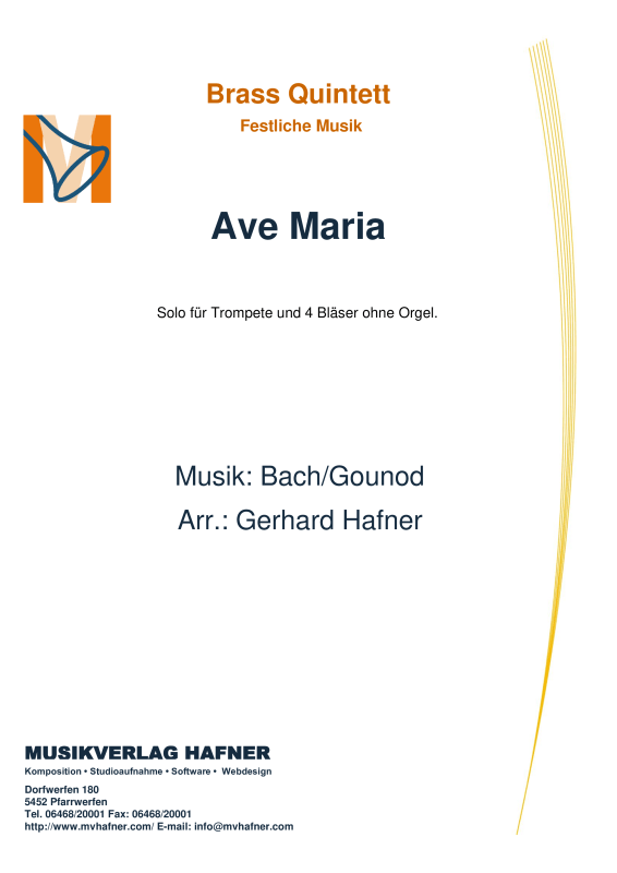 Produktbild zu: Ave MariaBach/Gounod