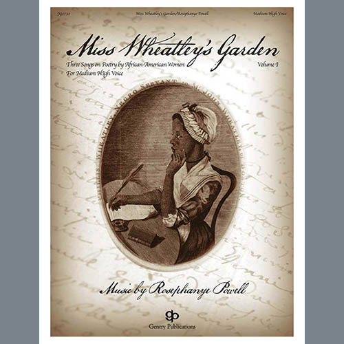 cover: Miss Wheatley's Garden (Medium High Voice), Rosephanye Powell
