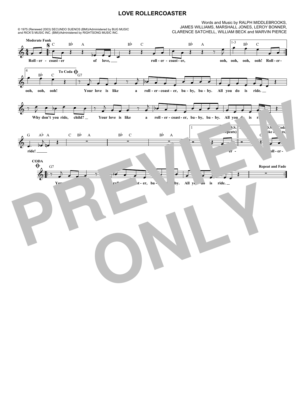 Produktbild zu: Love Rollercoaster