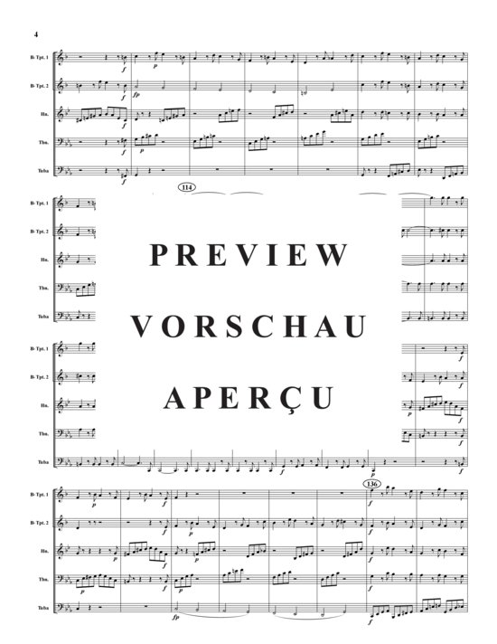 Produktgalerie: Seite 5 von 21 Coriolan Overture , , (Blechbläserquintett)