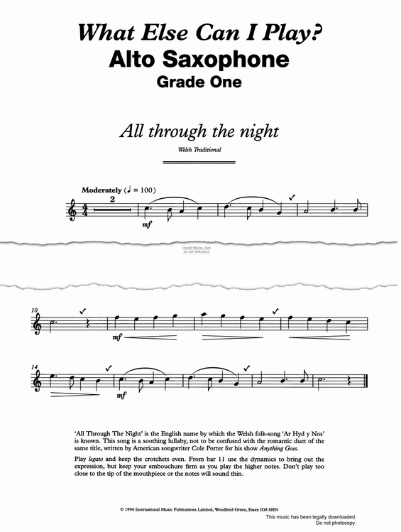 Product gallery: Page 1 of 1 All Through The Night, Welsh Traditional