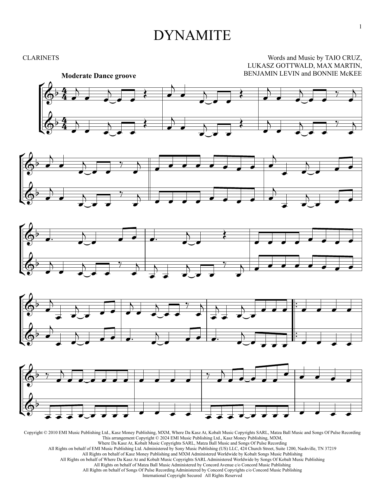 Product picture to:  Dynamite - Taio Cruz