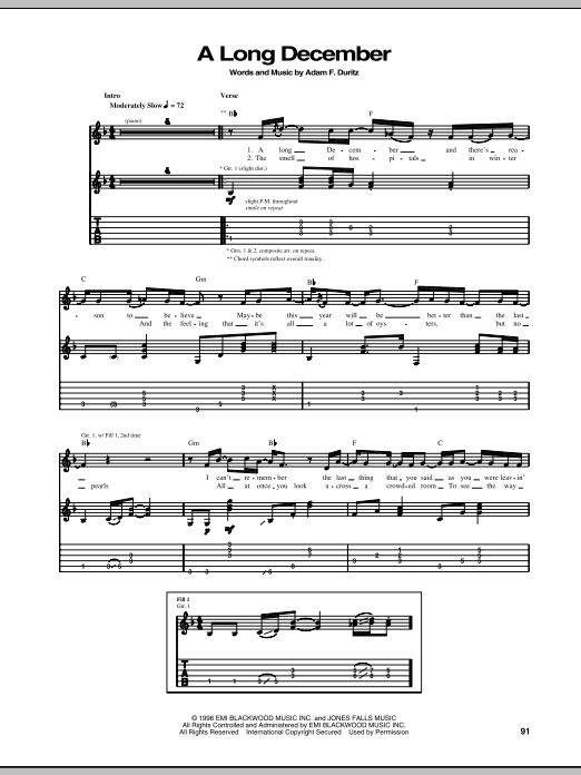 Produktbild zu: A Long December