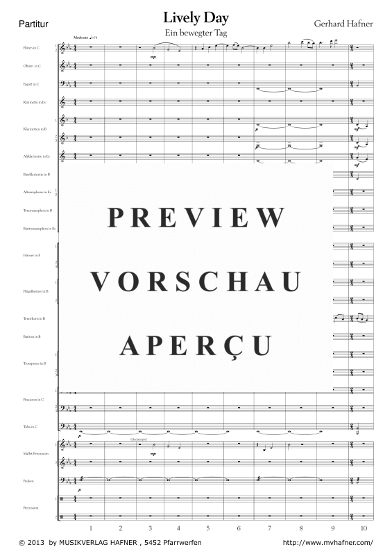 Product gallery: Page 6 of 11 Lively Day, , (large wind orchestra)