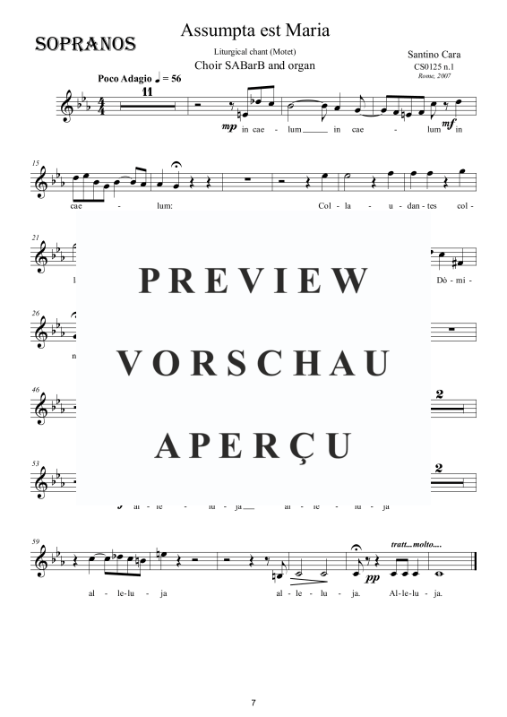 Produktgalerie: Seite 8 von 11 Assumpta est Maria - Liturgischer Gesang, , Gemischter Chor und Orgel