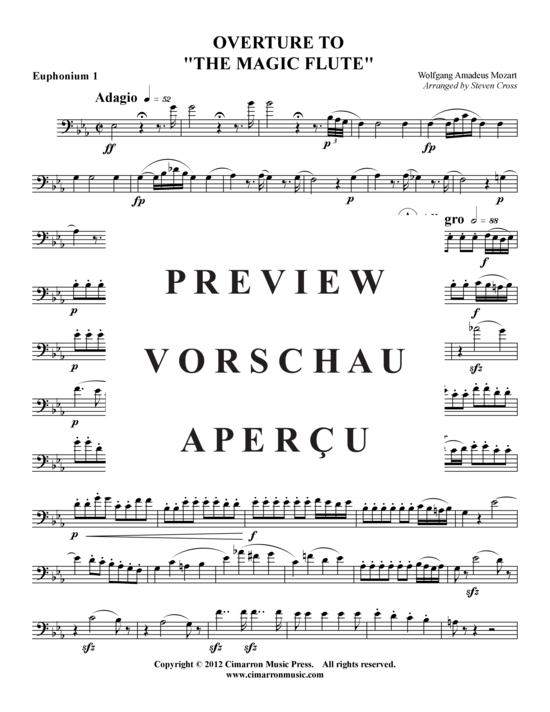 Product gallery: Page 13 of 21 Ouvertüre aus Zauberflöte , , (Tuba Ensemble)