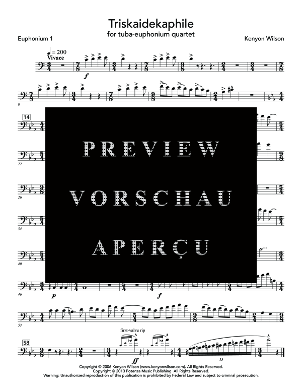 Product gallery: Page 9 of 11 Triskaidekaphile, , (Tuba Quartett EETT)