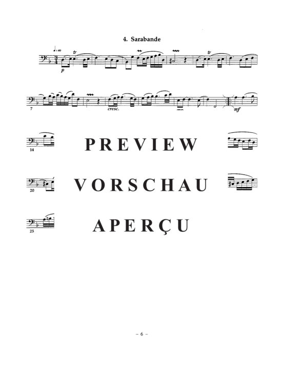 Produktgalerie: Seite 19 von 21 Suite in D minor , , (Euphonium + Tuba)