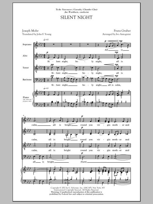 Produktbild zu: Silent Night