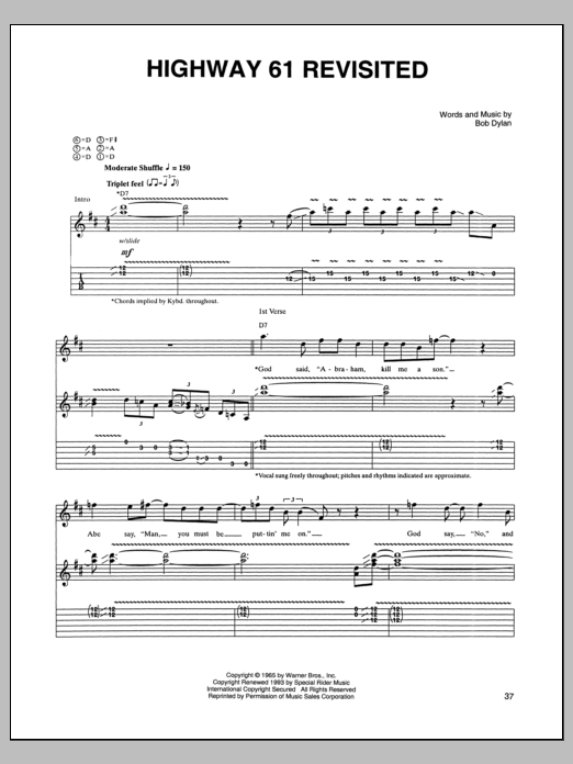 Produktbild zu: Highway 61 Revisited