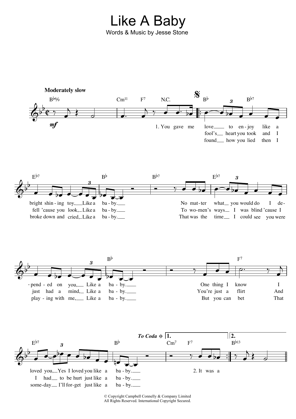 Produktgalerie: Seite 1 von 1 Like A Baby, Jesse Stone, Melodieinstrument