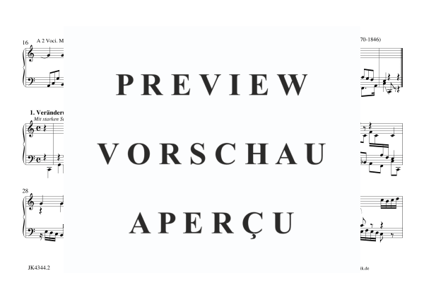 Produktgalerie: Seite 3 von 8 Valet will ich dir geben Op,77 Nr.5, , Orgel Solo