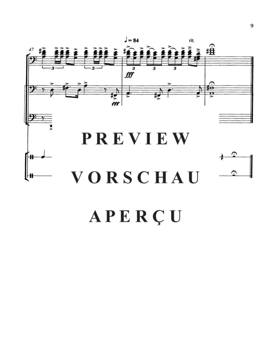 Produktgalerie: Seite 13 von 21 Solemn and Heroic Processional , , (Tuba Ensemble EEEETTTT + opt. Percussion)