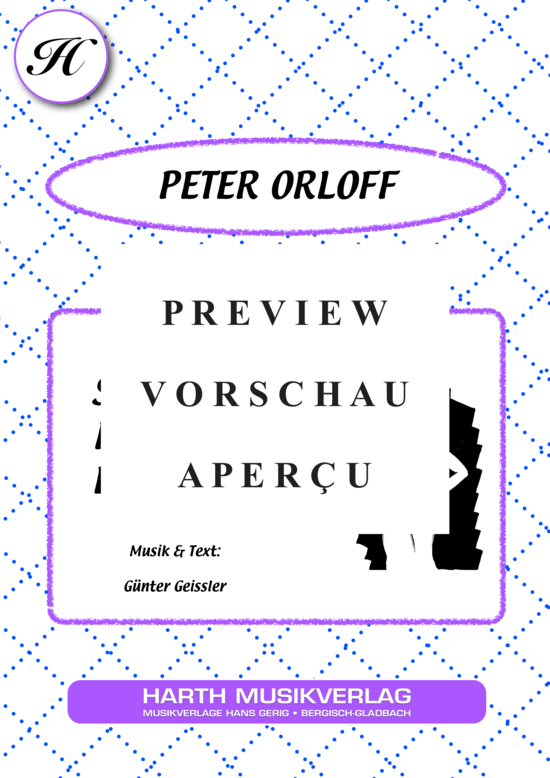 gallery: Das schönste Mädchen der Welt , Orloff, Peter, (Melodie-Stimmen in C/B/Es)
