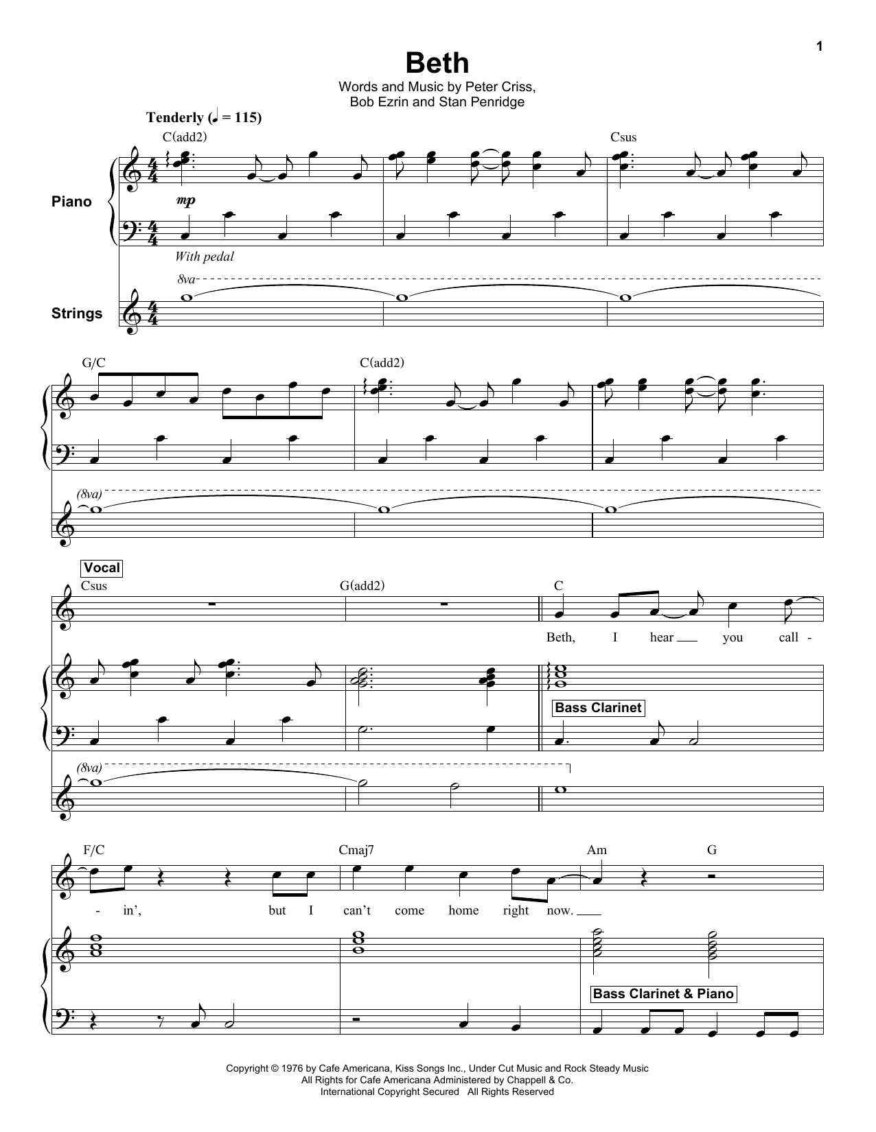 Product gallery: Page 1 of 1 Beth, KISS