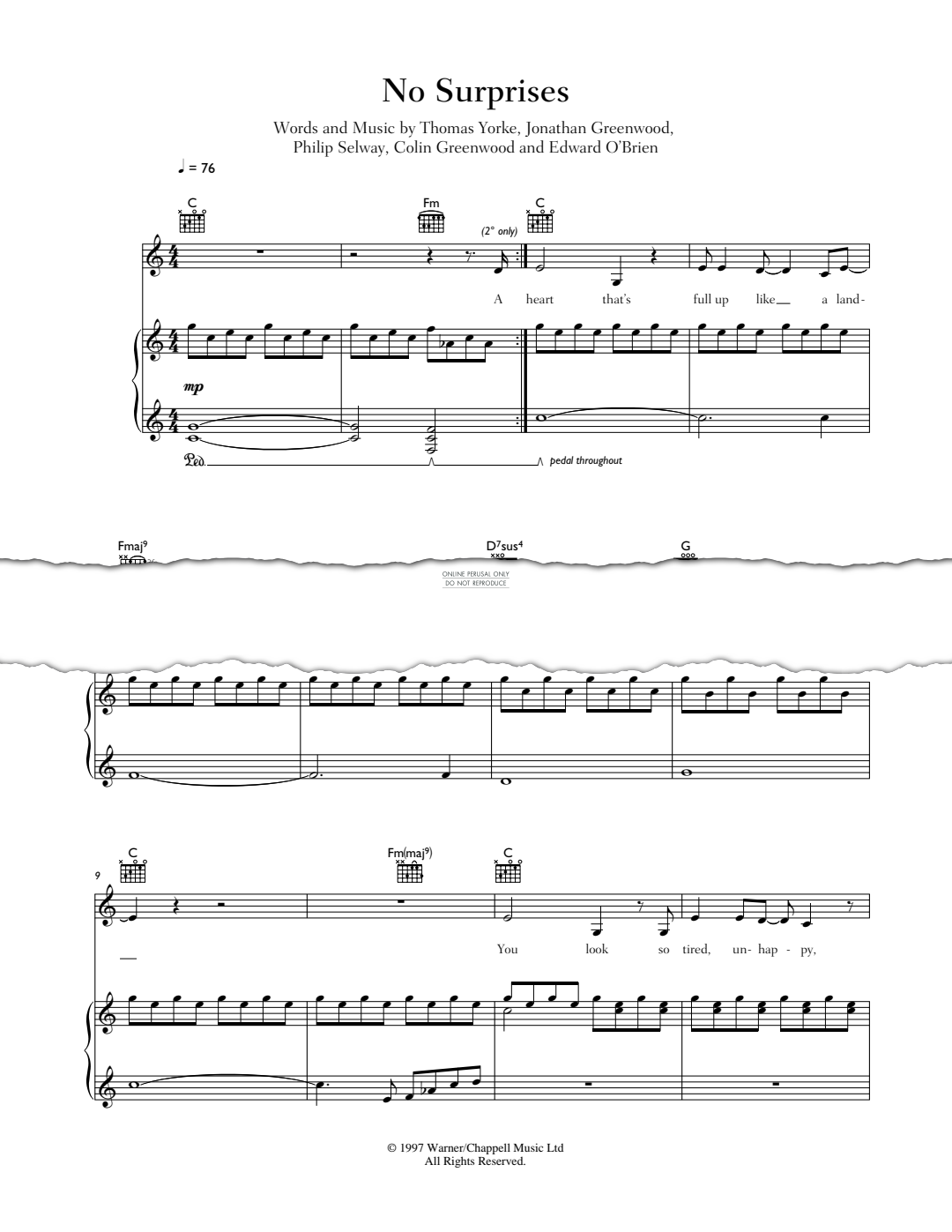 No Surprises - Noten von Regina Spektor - fbd-7130 | notendownload